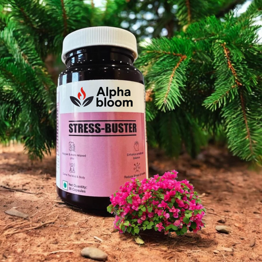 Alpha Bloom β Stress-Buster Capsules