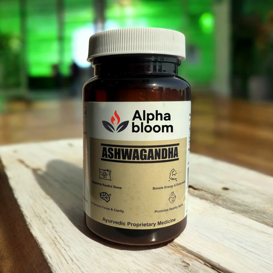 Alpha Bloom β Premium Ashwagandha Capsules